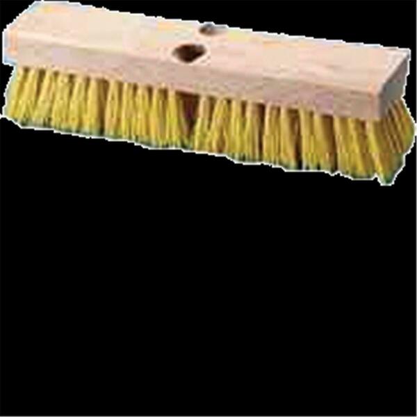 Dqb Industries 10 In. Deck Scrub Brush Poly Bristles 25881087605